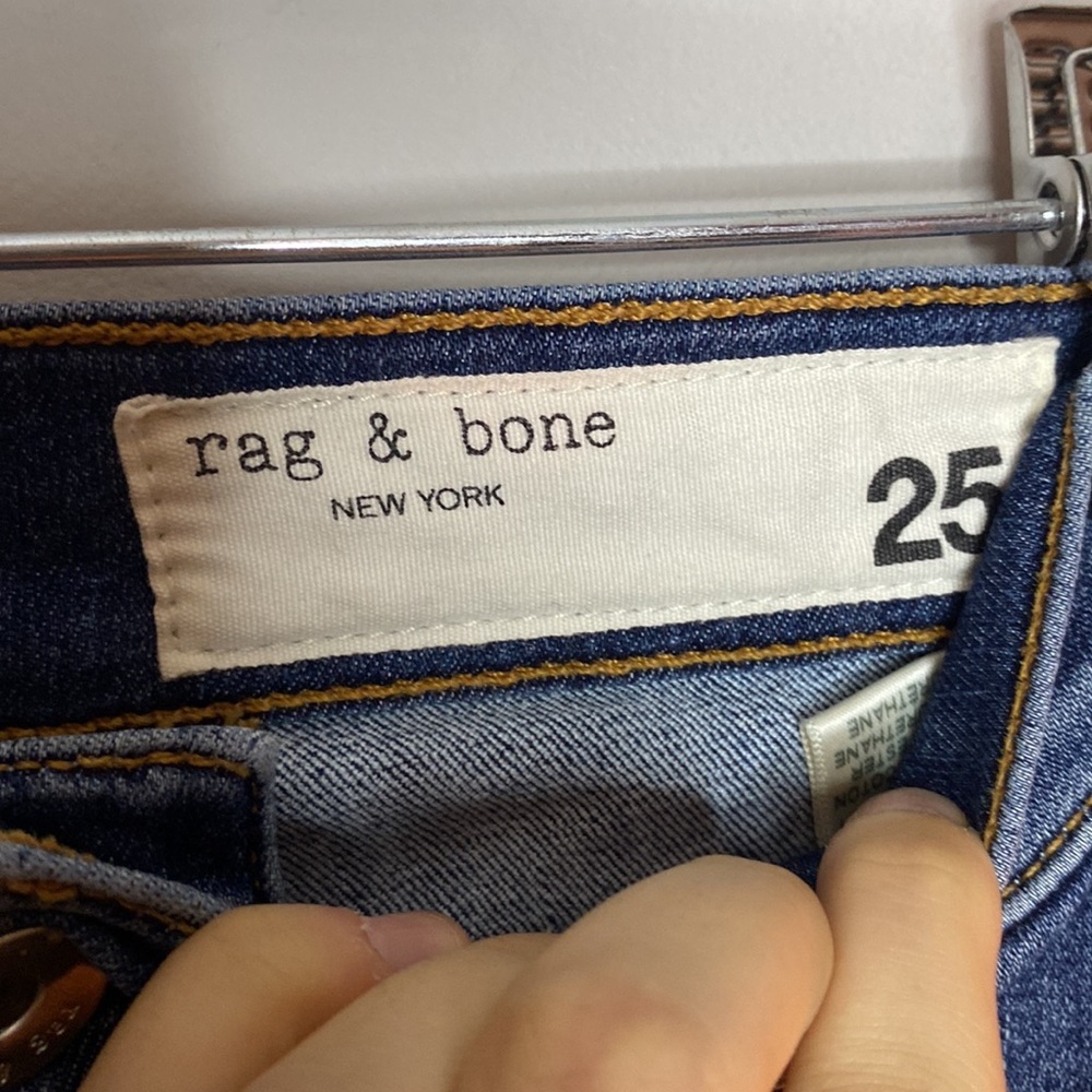 ❌SOLD❌Rag and Bone High Rise Skinny Ankle Jeans - Picture 4 of 4